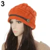 Femmes mode hiver chaud bonnet chapeau laine fil tricot Crochet casquette chapeaux Y181022103143094