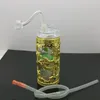 Il nuovo acrilico con lungo narghilè Bong in vetro all'ingrosso Bruciatore a olio Tubi per l'acqua in vetro Impianti petroliferi Non fumatori
