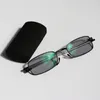 Transition Sun Pochromic Reading Glasses Men Women Unisex Slim Mini Folding Reading Glasses portable cases Lunettes de lecture4498445