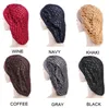 Women Headband New Satin Hair Net Cap Elastic Wide-brimmed Nightcap Chemo Hat MESH BONNET Hair Accessories Turban Caps 6 COlors