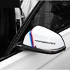 2 pc novo estilo de espelho retrovisor adesivos decoração para bmw e90 e46 f30 f10 f07 f3 x1 x3 x4 x5 e70 f15 x6 f16 M3 M5 Car Styling