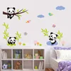 DIY Home Dekoracyjne Bamboo Panda Naklejki ścienne Winylowe Pokoje Dla Dzieci Wodoodporne Tapety Mural All-Match Style