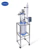 Le laboratoire ZOIBKD fournit un réacteur en verre à double couche S-30L utilisé pour la réaction de récupération par distillation en laboratoire