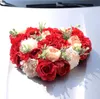 Symulacja ślubna Róża Mistrz Wedding Car Decoration Set Front Flower Aranżowanie Ślubne