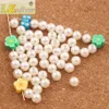 2000 sztuk / partia 6mm Ivory Round Pearl Charr Koraliki Akrylowe Luźne Koralki Plastikowe Przekładki L3121 Gorąca Biżuteria DIY