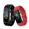 ID 115 plus slimme armband voor scherm fitness tracker stappenteller horloge teller hartslag bloeddrukmonitor Smart Polsband