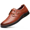 Apontou Toe Sapatos Tamanho 38-44 Business Casual Básico Sapatos Masculinos, Preto / Pano De Couro Marrom Design Elegante Sapatos Bonitos