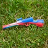Silicone hand pipe with Iron bowl 110mm length mixed color gun smoking new type fast