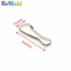 200pcs/lot Multi Size Metal Purse Zipper PULLS Snap Spring HOOKS Paracord Lanyards Lariat Phone Card ID Badge Holder