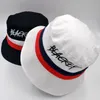 Blackey Letters Hafted Casual Męskie kobiety projektantki Hats Men Men Hip Hop Hats Unisex Busket Hats 4506119