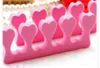 Partihandel Toe Separatorer Finger Toe Soft Separator Nail Art Pedicure Tools Style