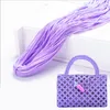 High Quality Nylon Woven Hollow Yarn Hand for Knitting Shoes Cap Wool Doll Cloth Line Blanket Cushions Crochet Yarn