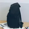 Karikatür Schoolbag Canva + Oxford kumaş kumaş Sırt Çantası eğlence moda Çizgili sırt çantası Açık seyahat çantaları Yüksek kapasiteli Sırt Çantası A109
