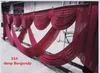 6m wide draps for backdrop designs wedding stylist swags for backdrop Party Curtain Celebration Stage backdrop drapes9645738