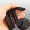 1 meter Interior Accessories B Styling Car Door Seal Strips Sticker Trunk Soundproofing Waterproof Sealing Sticker Universal Automobiles