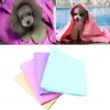 Toalla de imitación de piel de ante para perros, absorbente de PVA, cómoda y cómoda para el cuidado de mascotas, toalla de baño para limpieza de perros y gatos, OOA46337383143