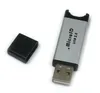 Lega di alluminio Metallo USB 2.0 TF T-Flash MicroSD Memory Card Reader Stater Adapter DHL FedEx EMS GRATUITA