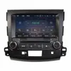 8 "Android 7.1 Autoradio DVD GPS Unité principale multimédia DVD de voiture pour Mitsubishi Outlander 2006-2012 avec 2 Go de RAM Bluetooth WIFI Mirror-link