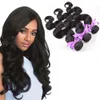 Nieprzetworzone Brazylijskie Human Hair 8A Peruwiański Indian Malezyjski Włosy Prosto Luźna Naturalna Głęboka Wave Kinky Kręcone Ciało Wave Extensions