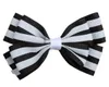 3.5" cute colorful stripe print Small Bow Kids Baby Girls Hair Clips Hairpins Barrettes hair accessories Gifts