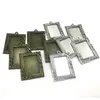 10pcs Retro Antique Bronze MINI Painting Frame Creative Decorative DIY Po Frame Pendant Home Decoration Parts1281u