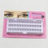 60PCS 세트 8-14mm 개인 Lashe 블랙 자연 가짜의 거짓 속눈썹 긴 클러스터 확장 메이크업