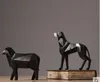 figurine di cane e pecora in resina creativa statua vintage decorazioni per la casa artigianato decorazione della stanza oggetti ornamento figurine di animali in resina