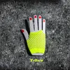 2017 Hot Sale Hoge Kwaliteit Neon Korte Fishnet Handschoenen Visnet Zwart Fancy Party Dance Club Nylon + Spandex Mesh korte handschoenen