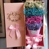 Bouquet di stelle in stile coreano, confezione regalo di fiori secchi, bouquet di nontiscordardime per San Valentino, fidanzate, regalo di laurea di compleanno