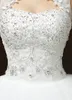 100% Photo réelle personnalisée 2017 nouveau Style dentelle robe de mariée Style coréen Simple chinois haute robes de mariée robe de noiva