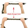 Tactische 2-punts sling Verstelbare Bungee-riemTweepuntsgeweer Gun Sling met zware nylon sterkte gevoerd68494602384501