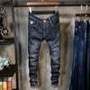 2018 new Jeans Men Fashion Brand-Clothing Male blue black Pants man quality Skinny Jeans For Men