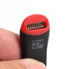 500pcs / lot grossist USB 2.0 MicroSD T-Flash TF Memory Card Reader Whistle Style Gratis frakt