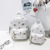 2018 Mãe E Filha Sacos De Harmonização Bonito Zipper Completa Lantejoulas Mochila Coreano Moda Viagem Ombros Saco Tamanho Livre Para Meninas 4 Cores