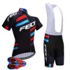 Feel Pro Team Summer Cycling Jerseys Ropa Ciclismo Oddychane ubranie rowerowe Szybkie suche rowerowe spodnie rowerowe