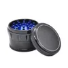 Aluminum 4 Parts 63MM CNC Metal Herb Grinder Crusher Tobacco Spice Chromium Chrusher Pollen Catcher