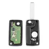 KEYYOU 3 Tasten Auto Keyless Entry Case Flip Folding Remote Key 433 MHz mit ID46 Chip HU83 Klinge für Peugeot 207 307 308 407 607