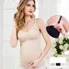 Maternity Camisole Comfy Gravid Kvinnor Tank Toppar Bröstmatning Top Vest Nursing Underkläder 3 färger C5560