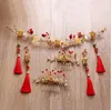 Nuova fascia per capelli cinese, copricapo da sposa, accessori per pettini per bambini Padiglione fatto a mano, costume antico, Feng Guan Xiu e accessori per abbigliamento