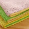 Household Cleaning Cloths 5 Color Dish Cloth Bamboo Fiber Washing Towel Magic Kitchen Cleaning Wiping Rags