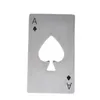 Nuovo Elegante Vendita Calda 1 pz Poker Carta Da Gioco Ace of Spades Bar Tool Soda Bottiglia di Birra Cap Opener Regalo lin2799