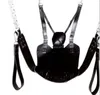 Mobili per sesso in pelle all'ingrosso Love Black Fetish Heavy Adult Swing Sling Restrizioni D Anelli Mobili per sedie Buona qualità