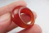 Vogue Pretty Jewelry red jade rings agate ring wholesale finger ring