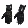 Alta Qualidade Fibra De Carbono Luvas de Motocicleta de Couro Homens Ciclismo Racing Guantes Moto Motor Motor Luvas Grátis