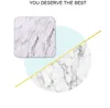 Unique Marble Pattern Design Mouse Pad 200 x 200 x 3mm Cute Thickening Gaming Mousepad Laptop Computer Mouse Padding Mat