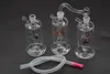 Mini verre de haute qualité oi rigs Nouveaux bangs en verre uniques Tuyaux en verre Tuyaux d'eau Narguilé Huile Rigs Fumer avec un tuyau et un tuyau de brûleur à mazout de 10 mm