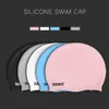 Cuffia da nuoto in silicone impermeabile unisex Copertura per la testa da nuoto flessibile per adulti Proteggi le cuffie da nuoto per le orecchie Cappello da bagno per piscina EEA447 30 pezzi