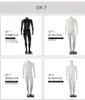 Modische neue Mode-Stil männlich Headless Mannequin WhiteBlack Mannequin Made In China