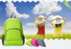 4 Renkler Açık Seyahat Taşınabilir Çanta Katlanır Hafif Su Geçirmez Sırt Çantası Spor Çanta Sürme Cilt Çanta Depolama Sırt Çantası 200 adet