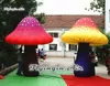 Balão multicolor inflável personalizado da réplica do cogumelo do ar multicolorido do cogumelo 3M para a decoração da festa e do parque de dança